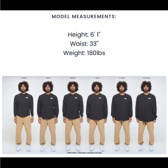 🔥NEW🔥 Oversized spirit jersey long sleeve tee 💗 Rodeo 💗 medium - Picture 7 of 7